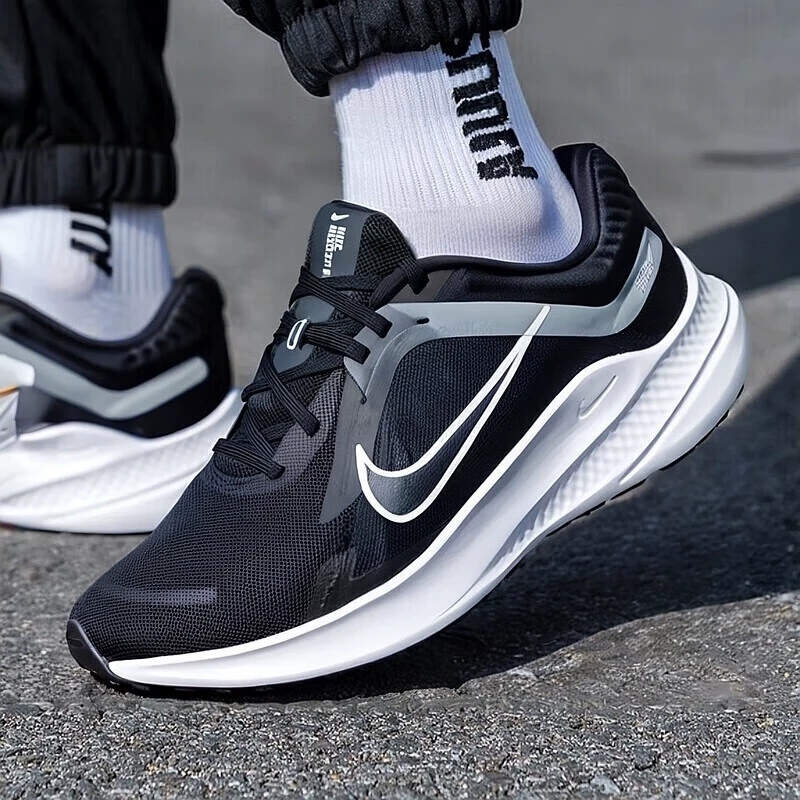 耐克鞋子NIKE QUEST 5跑步鞋夏季新款男鞋轻便运动鞋透气训练网鞋
