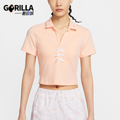 T恤IM3393 Nike 休闲短袖 Sportswear女士翻领轻盈经典 664 耐克正品