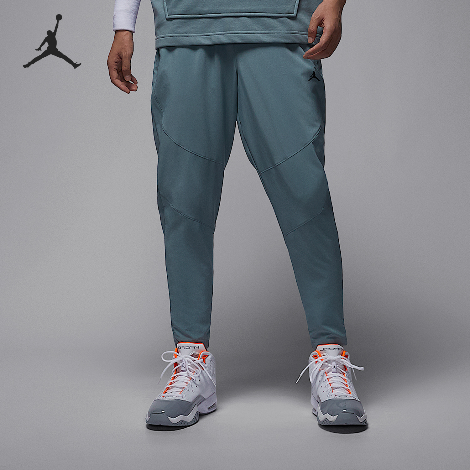 耐克男士梭织运动束脚休闲长裤