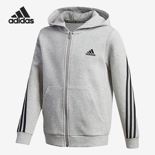 Adidas 透气连帽大童运动外套GE0662 2020秋新款 阿迪达斯官方正品