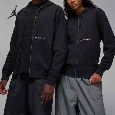 Nike/耐克正品JORDAN男士休闲连帽耐穿日常运动外套IB7289-010