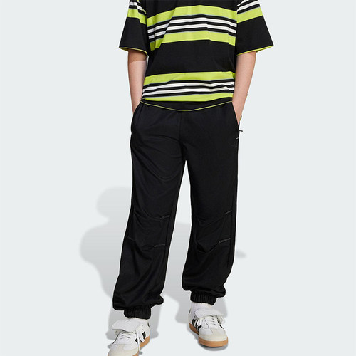 Adidas/阿迪达斯正品三叶草大童日常工装宽松运动休闲长裤JC7318