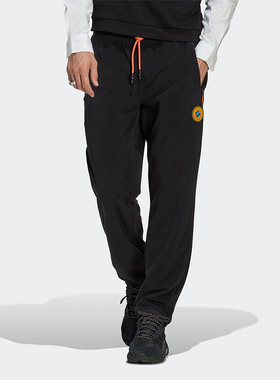 Adidas/阿迪达斯正品三叶草刺绣字母印花男子运动长裤II8481