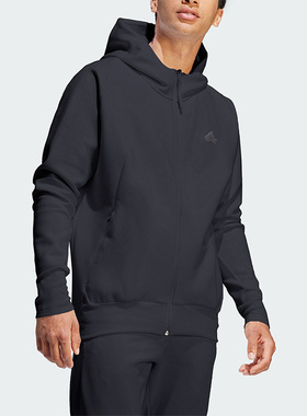 Adidas/阿迪达斯正品秋季新款男子针织运动夹克外套IN5089