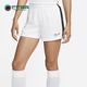 DX0128 Nike FIT女士足球拼接运动松紧腰训练短裤 Dri 100 耐克正品