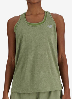 New Balance/NB正品夏季新款女子户外透气圆领背心T恤WT41250-DHO