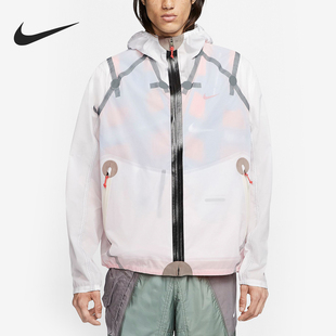 Nike 男子機(jī)能充氣科技連帽運(yùn)動(dòng)夾克外套AO0815 新款 耐克官方正品