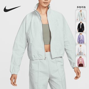 款 2025夏季 女士立领宽松经典 短款 527 Nike 外套HJ1000 耐克正品