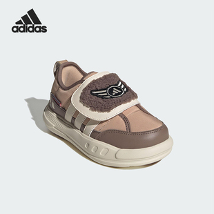Adidas PUFFY SKIPPER小童低帮运动耐磨休闲鞋 KJ3898 阿迪达斯正品