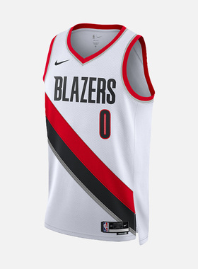 Nike/耐克正品夏波特兰开拓者队男子运动球衣DN2092-100