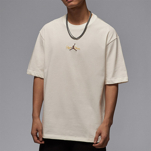 Nike/耐克正品JORDAN男士印花图案经典透气运动短袖T恤IF0381-133