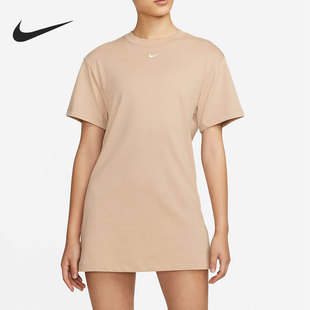 200 NSW Nike ESSNTL 连衣裙CJ2243 耐克官方正品 DRSS女子短袖