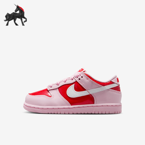 Nike/耐克正品Dunk Low小童休闲低帮系带耐磨运动鞋IQ0220-663