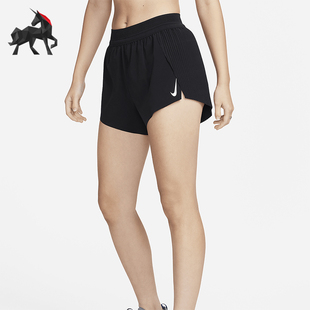 耐克正品 新款 Nike 夏季 010 女士梭织透气跑步运动短裤 FN2329