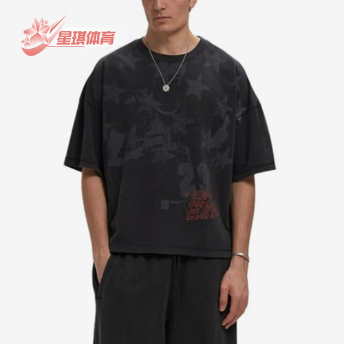 Nike/耐克正品JORDAN新款男黑色运动休闲经典短袖T恤IM7363-010