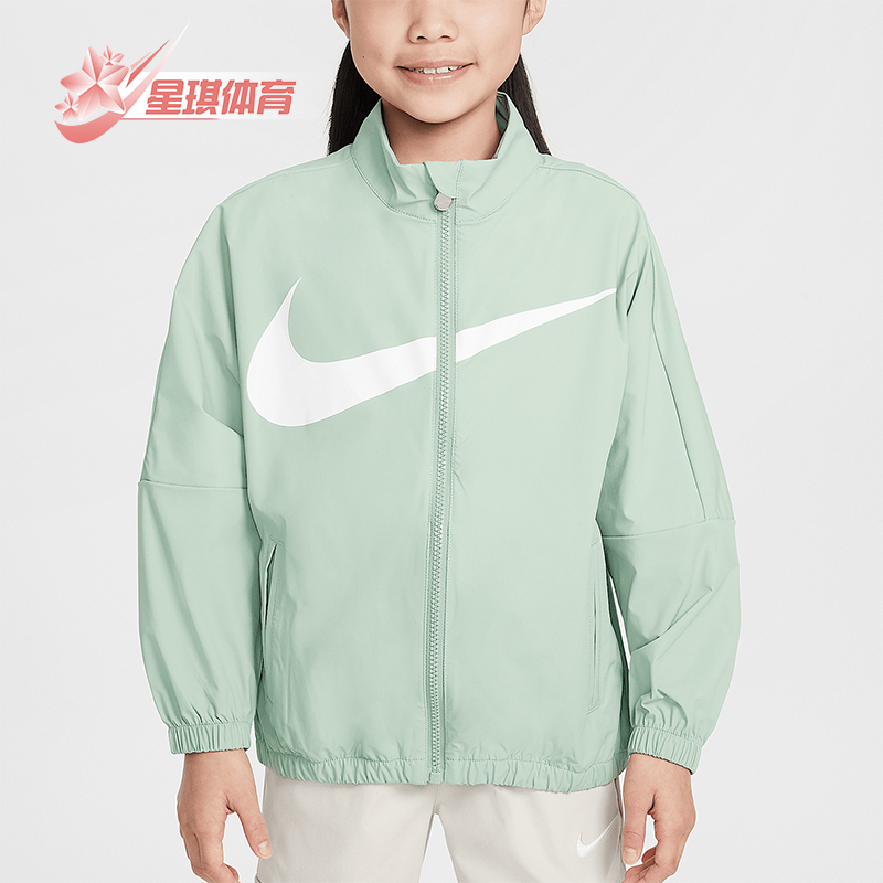 Nike/耐克正品Swoosh小童梭织户外时尚运动休闲外套II2415-099