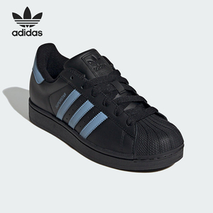 Adidas/阿迪达斯正品三叶草女士轻盈系带耐磨低帮皮革板鞋JS1338