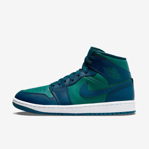Nike耐克正品Air Jordan 1男女减震耐磨中帮篮球鞋BQ6472-301