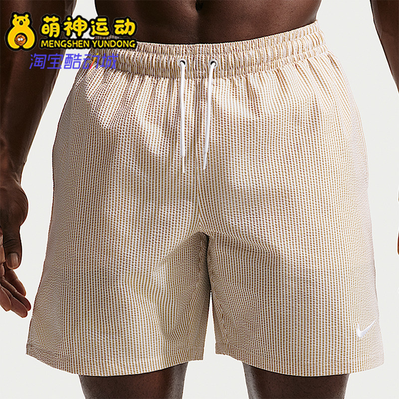 Nike/耐克正品Swim Breaker男士运动含衬裤沙滩短裤IQ7742-241