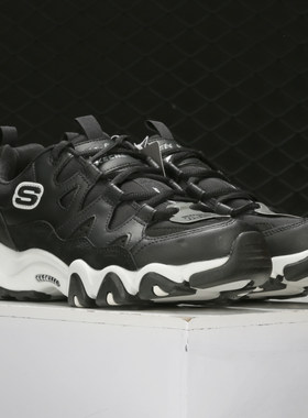 Skechers/斯凯奇正品情侣低帮怪兽甜心小白鞋休闲鞋运动鞋熊猫鞋