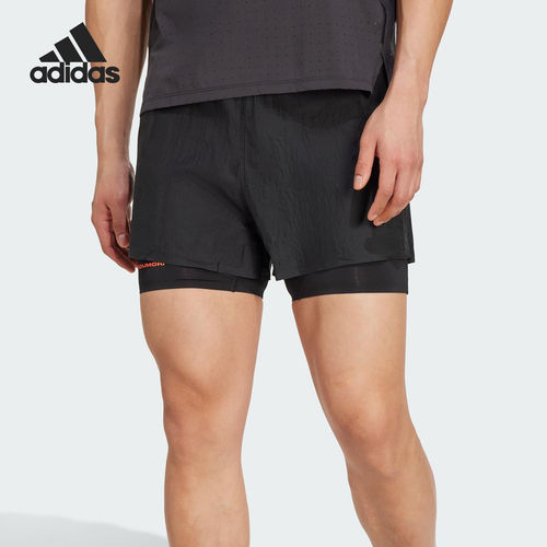 Adidas阿迪达斯正品ADI365H.KOUMORI男二合一运动短裤JM1211
