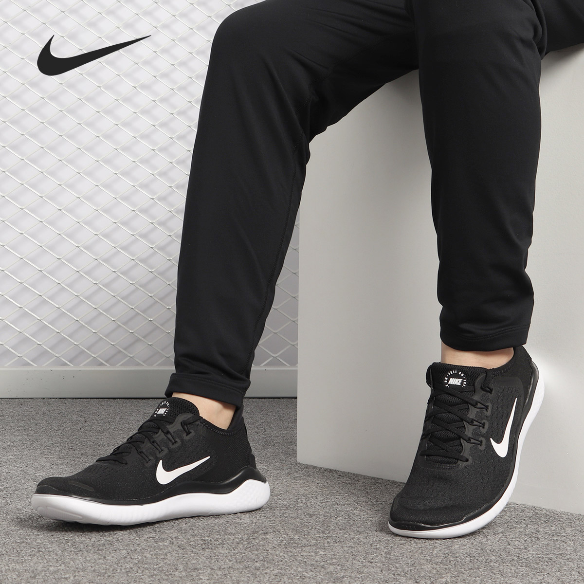 Nike/耐克正品新款 FREE RN 男子赤足网面休闲跑步鞋942836