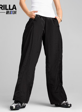 Puma/彪马正品春秋男女运动宽松简约休闲时尚经典长裤631331-01