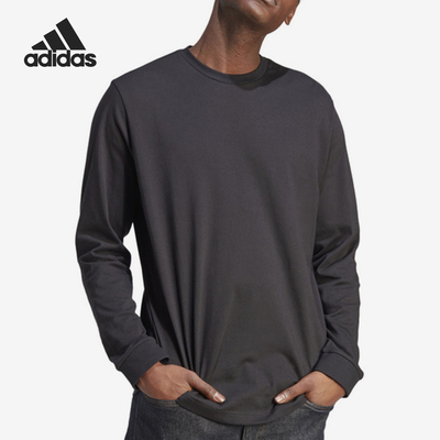 Adidas/阿迪达斯男子圆领长袖T恤