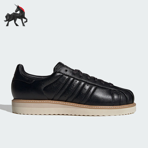 Adidas/阿迪达斯正品三叶草男女休闲经典皮面贝壳头板鞋JQ4314