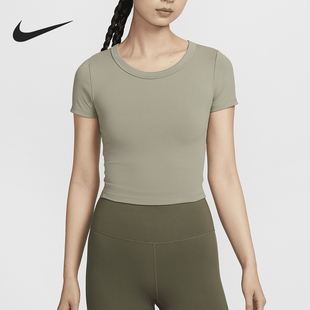 Fitted 320 Nike One 短款 T恤FN2805 FIT女士短袖 耐克正品 Dri