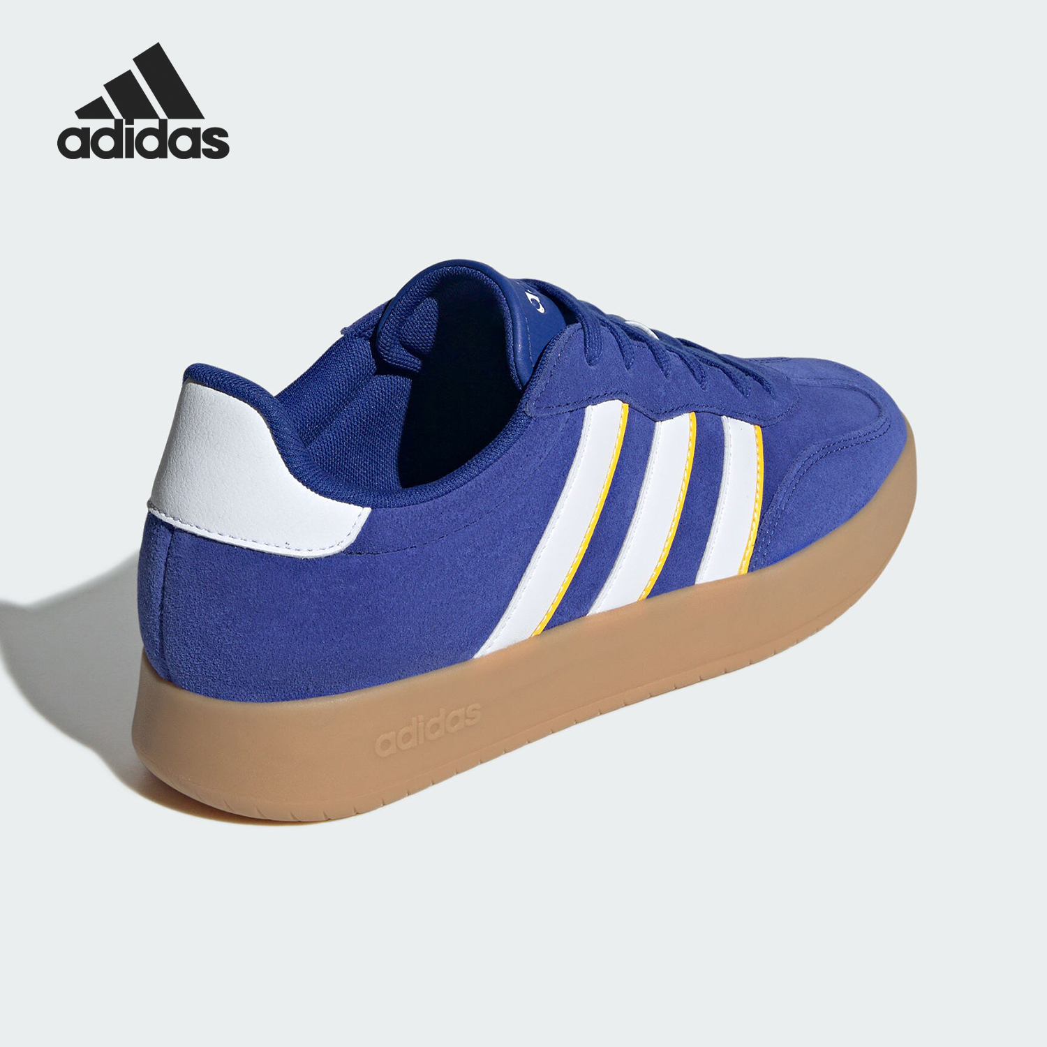 Adidas/阿迪达斯正品BARREDA男士轻便系带经典休闲板鞋JP7099