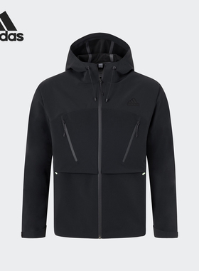 Adidas/阿迪达斯官方正品TH RAIN JKT2 男士防水运动外套JW6779