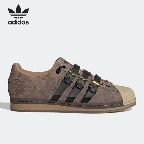 阿迪达斯三叶草男女低帮轻便板鞋