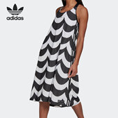 阿迪达斯正品 运动休闲女子连衣裙 三叶草 新款 H20489 当季 Adidas