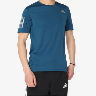 OWN DX1318 Adidas 新款 TEE 男子短袖 RUN 阿迪达斯正品 THE