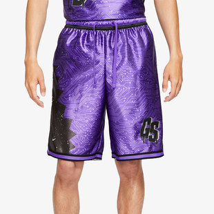 DJ3876 Nike 系带撞色印花速干运动篮球短裤 男士 560 耐克正品