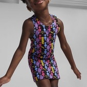 彪马正品 印花连衣裙624833 2025秋季 儿童透气休闲无袖 款 Puma