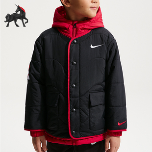 轻盈休闲夹克外套IU5334 秋冬小童保暖复古经典 010 耐克正品 Nike