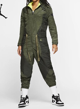 Nike/耐克正品AS JORDAN FLIGHT女子运动连体工装CQ6656-222