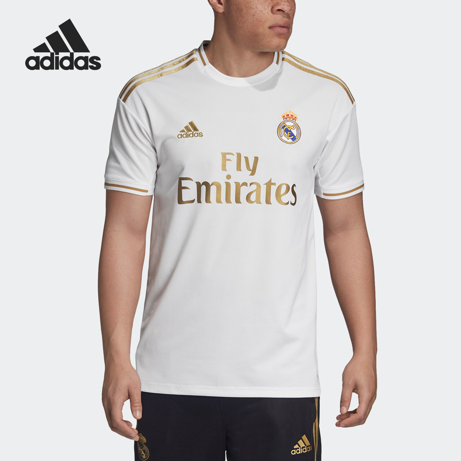Adidas/阿迪达斯正品 REAL H JSY 男子足球皇马主场比赛服 DW4433