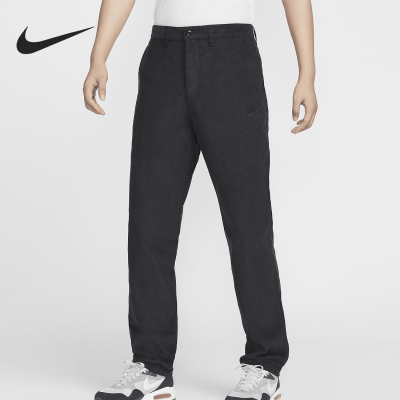 Nike/耐克正品Club男士灯芯绒保暖休闲直筒长裤FZ0787-010