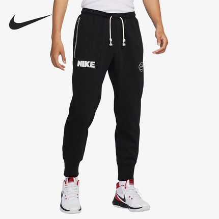 Nike/耐克官方正品2023冬季新款男子加绒保暖束脚运动长裤FB7118