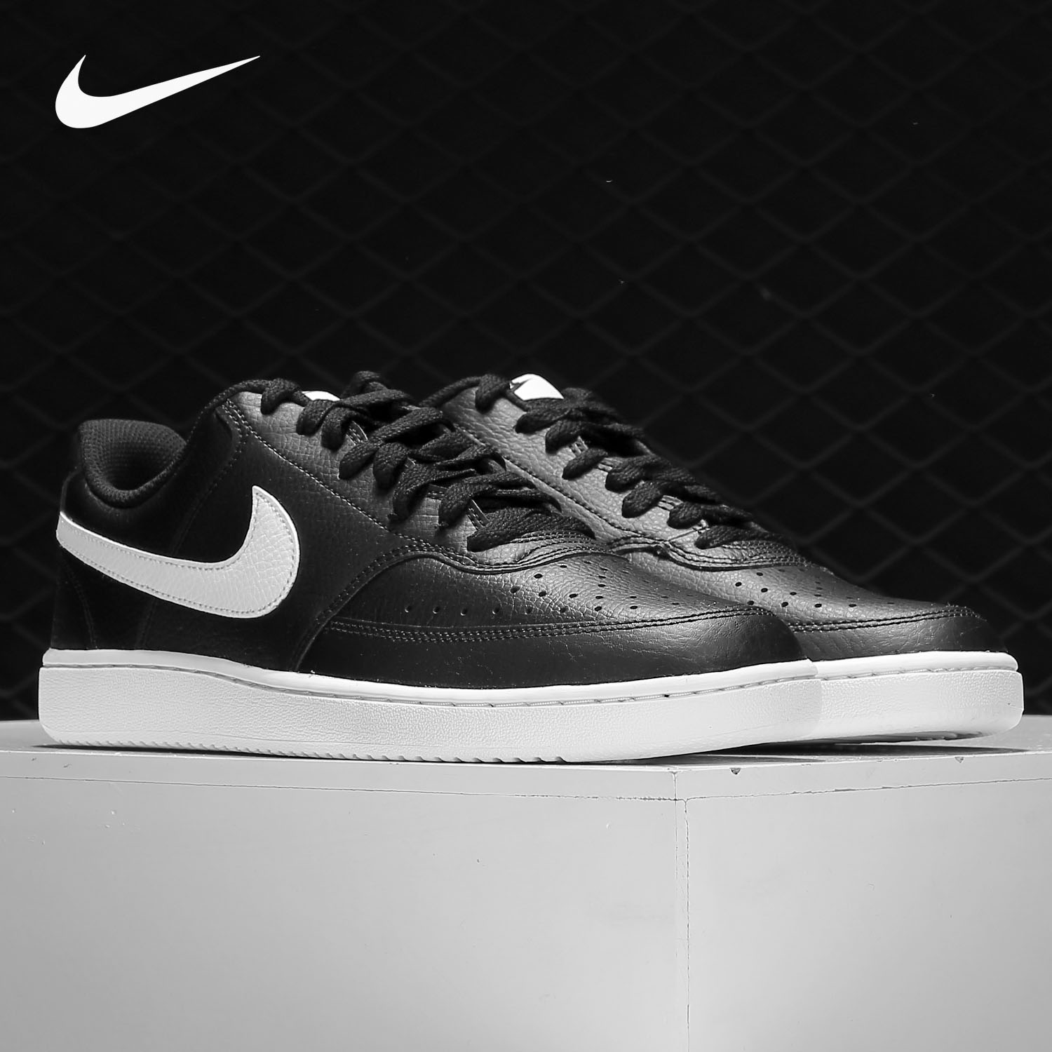 Nike/耐克正品 COURT VISION 男女经典复古运动休闲板鞋 CD5463
