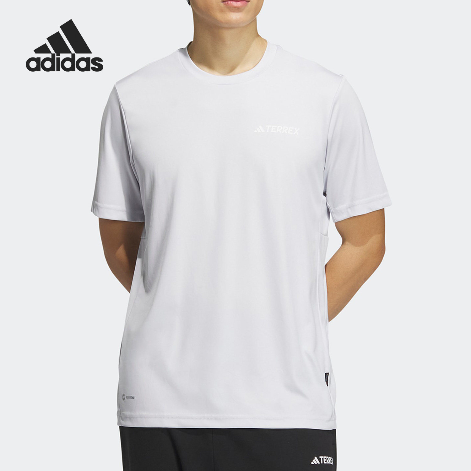 adidas/阿迪达斯官方正品terrex新款男子运动宽松短袖t恤ic4413
