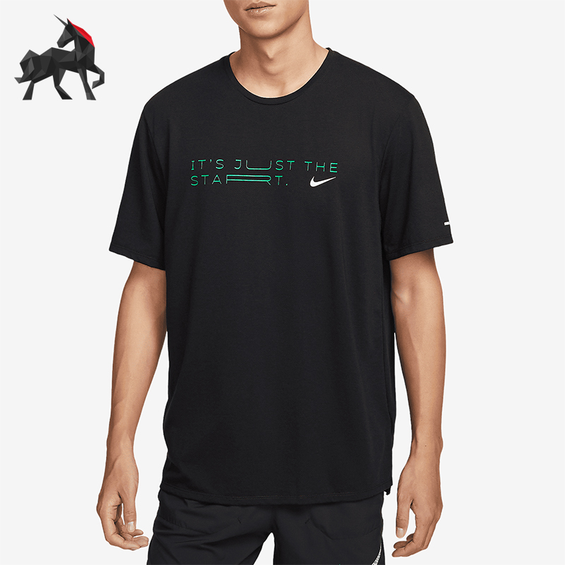 耐克男士简约透气亲肤短袖T恤
