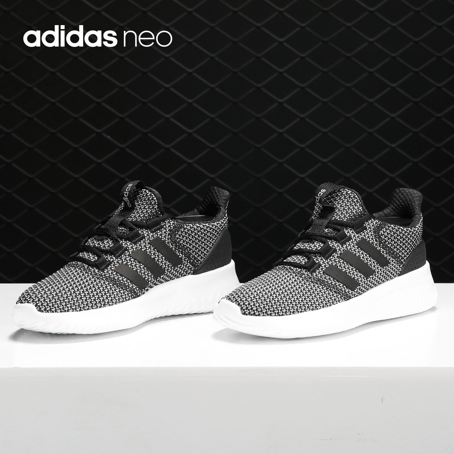 adidas/阿迪达斯正品 neo女子时尚袜套式经典运动休闲鞋bc0033