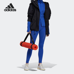 Adidas 休闲女子时尚 运动紧身训练长裤 HB6071 阿迪达斯正品