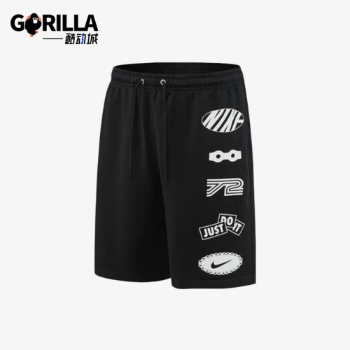 Nike/耐克正品2025夏季款男士印花透气经典运动短裤IB8254-010