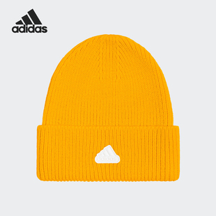 LOGO Adidas 阿迪达斯官方正品 保暖针织帽JW1629 BEANIE男女时尚