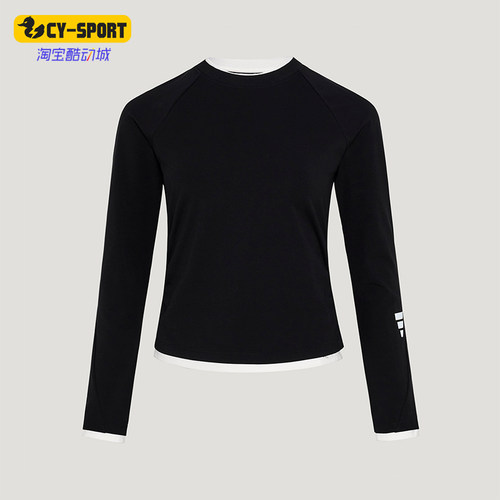 Adidas/阿迪达斯正品FOS W TEE LS2 女运动休闲经典长袖T恤KU5428